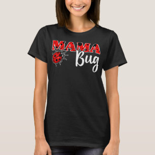 Ladybug Mam van de 'Birthday Girl'-Moederdag T-shirt
