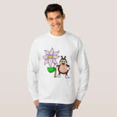 Ladybug met Flower.PNG T-shirt (Voorkant volledig)