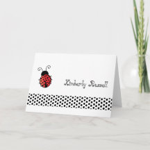 Ladybug met gepersonaliseerde Stippen