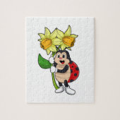 Ladybug met ventilator legpuzzel (Verticaal)