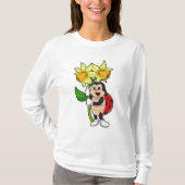 Ladybug met ventilator t-shirt (Voorkant)