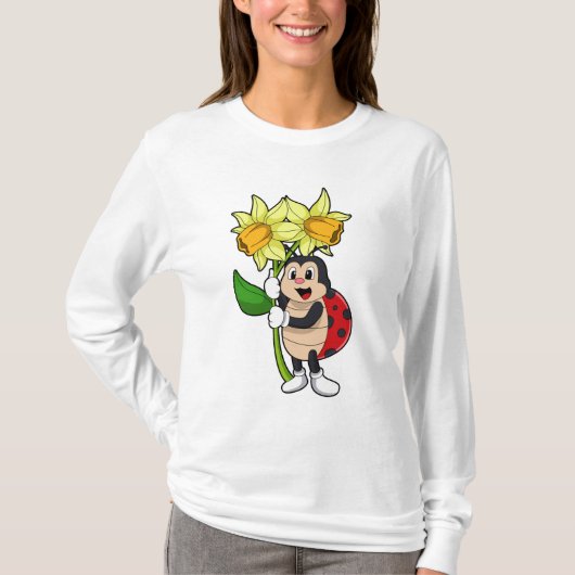 Ladybug met ventilator t-shirt (Voorkant)