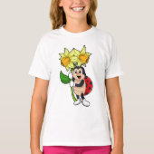 Ladybug met ventilator t-shirt (Voorkant)