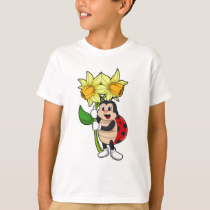 Ladybug met ventilator t-shirt