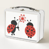 Ladybug Metal Lunch Box (Voorkant)