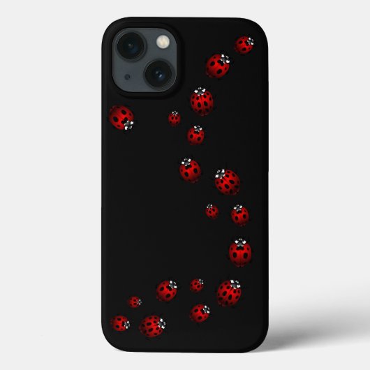 Ladybug Mobiel Hoesje Lady Bird Smart Telefoon Cas (Achterkant)