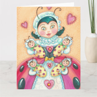 Ladybug MOEDERDAG KAART Aanpassen