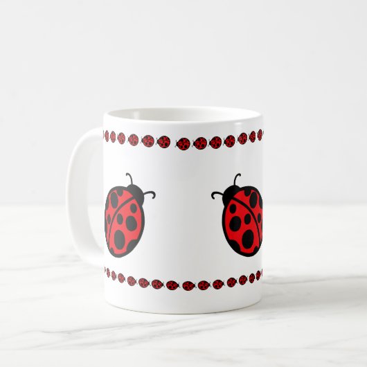 Ladybug-Mok Koffiemok (Voorkant links)