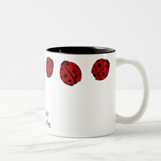 Ladybug-Mok Tweekleurige Koffiemok (Rechts)