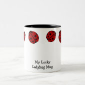 Ladybug-Mok Tweekleurige Koffiemok (Center)