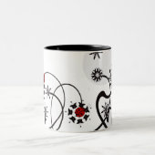 Ladybug-Mok Tweekleurige Koffiemok (Center)