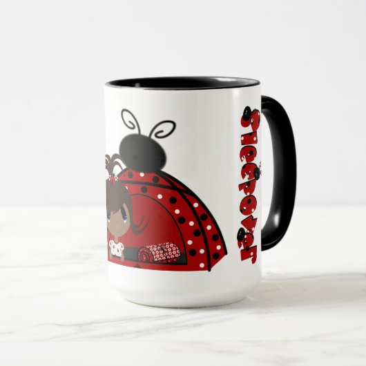 Ladybug-Mok van slaappover Mok (Voorkant rechts)