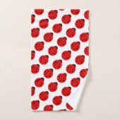 Ladybug Monogram Bad Handdoek (Handdoek)