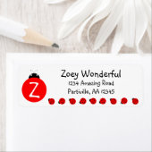 Ladybug Monogram Etiket (Insitu)
