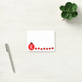 Ladybug Monogram Post-it® Notes (Kantoor)