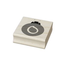 Ladybug Monogram Rubberstempel