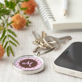 Ladybug Monogram Sleutelhanger (Zijkant)