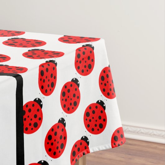 Ladybug Monogram Tafelkleed (Voorbeeld)
