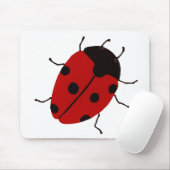 Ladybug Mousepad Muismat (Met muis)