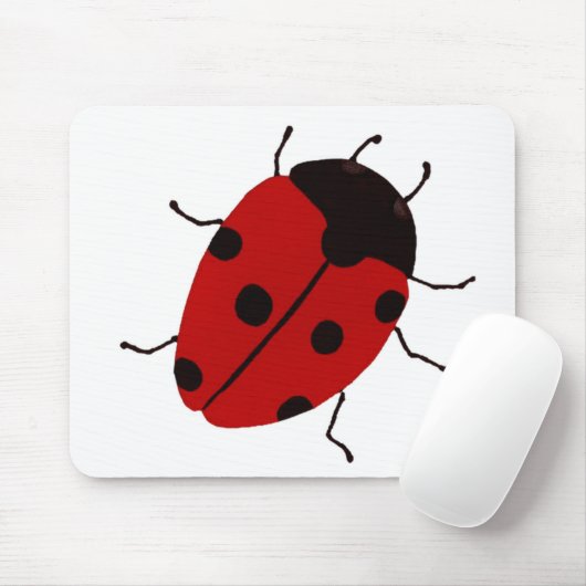 Ladybug Mousepad Muismat (Met muis)
