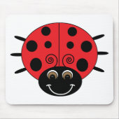 Ladybug Mousepad Muismat (Voorkant)