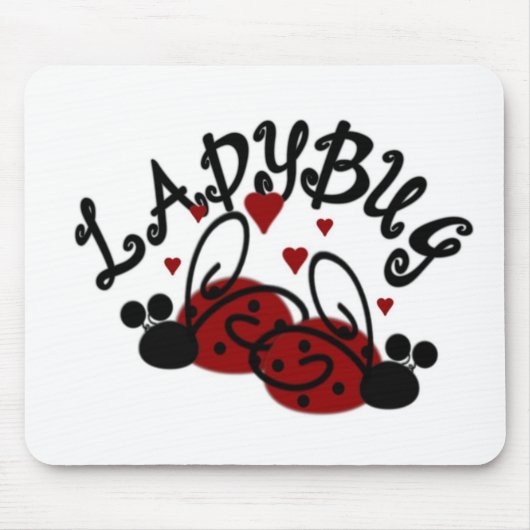 Ladybug Mousepad Muismat (Voorkant)