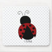 Ladybug Mousepad Muismat (Voorkant)