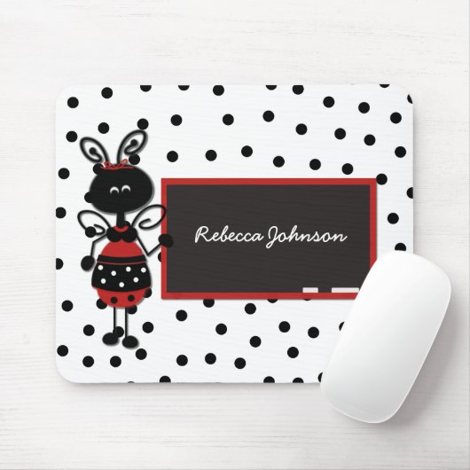 Ladybug Muismat leraar (Met muis)