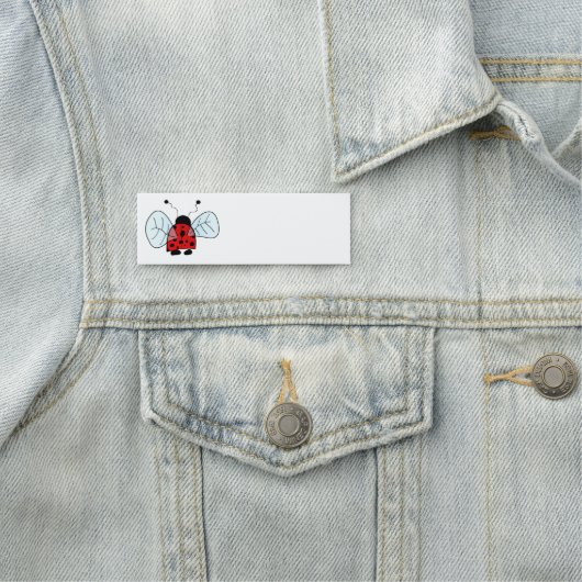 Ladybug Naamplaatje (In situ)