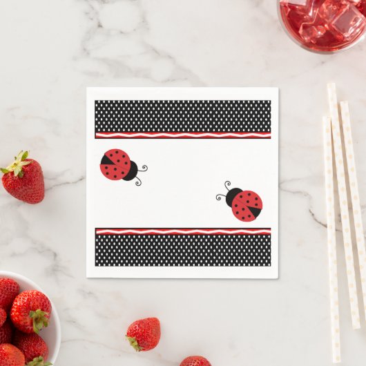 Ladybug Napkins Servet (Insitu)
