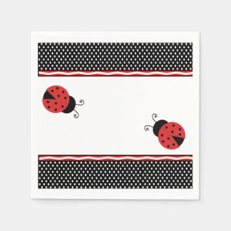 Ladybug Napkins Servet