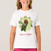 Ladybug Nature  Personalized T-shirt (Voorkant)