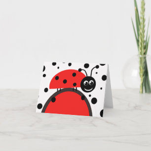 Ladybug Note Kaart