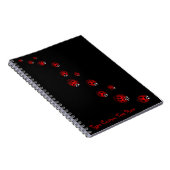 Ladybug Notebook Custom Ladybug Journal Book Gifts Notitieboek (Rechterzijde)
