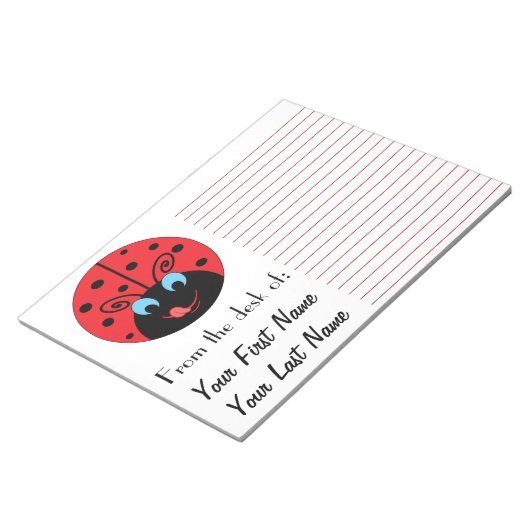 Ladybug Notitieblok (Schuin)