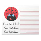 Ladybug Notitieblok (Voorkant)