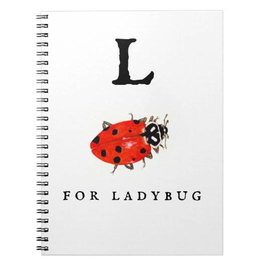 Ladybug Notitieboek (Voorkant)