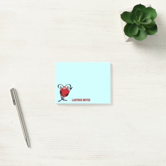 Ladybug-notities Post-it® Notes (Kantoor)