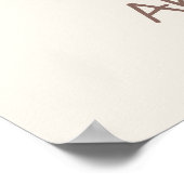 Ladybug Nursery Name Wall Art Print (Hoek)