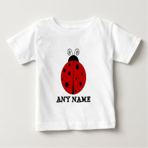 LADYBUG-ontwerp aangepast met ELKE NAAM