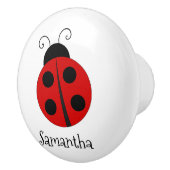 Ladybug-ontwerp Keramische Knop (Rechts)