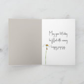 Ladybug op de neus van Shaggy Dog Kaart (Binnen)