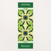 Ladybug op Dogwood Abstracte Natuur Gepersonalisee Yogamat (Voorkant)