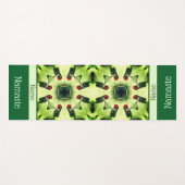 Ladybug op Dogwood Abstracte Natuur Gepersonalisee Yogamat (Voorkant (horizontaal))