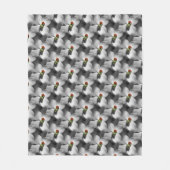 Ladybug op Dogwood Flower Natuur Pattern Fleece Deken (Voorkant)