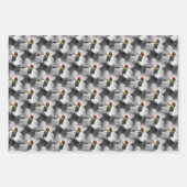 Ladybug op Dogwood Flower Natuur Pattern  Inpakpapier Vel (Voorkant)