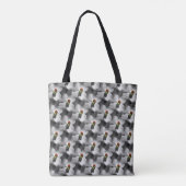 Ladybug op Dogwood Flower Natuur Pattern Tote Bag (Achterkant)