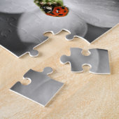 Ladybug op Dogwood gepersonaliseerd Uw foto toevoe Legpuzzel (Zijkant)