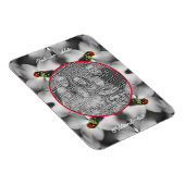 Ladybug op Dogwood gepersonaliseerd Uw foto toevoe Magneet (Rechterzijde)