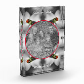 Ladybug op Dogwood gepersonaliseerd Uw toevoegen Fotoblokken (Links)